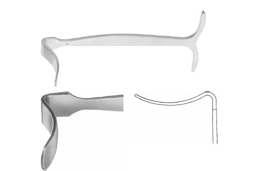 СМАЙЛІ РЕТРАКТОР ВИГНУТ. 52X13MM 140MM